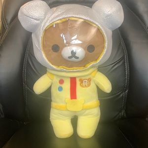 San-X Rilakkuma Astronaut Plush 14” Space Suit Plush NWT